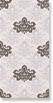 Плитка MRV155 Elite Bianco/Nero Damasco