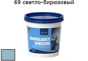 Затирка для швов Saumalaasti № 69 (1 кг) светло-бирюзовый