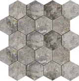 Мозаика Hexagon LgP 74x74 натур.мрамор