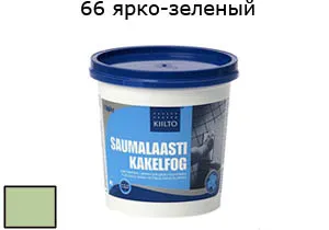 Затирка для швов Saumalaasti № 66 (1 кг) ярко-зеленый
