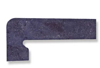 Плинтус Zan.METALICA BASALT IZQUIERDA лев.