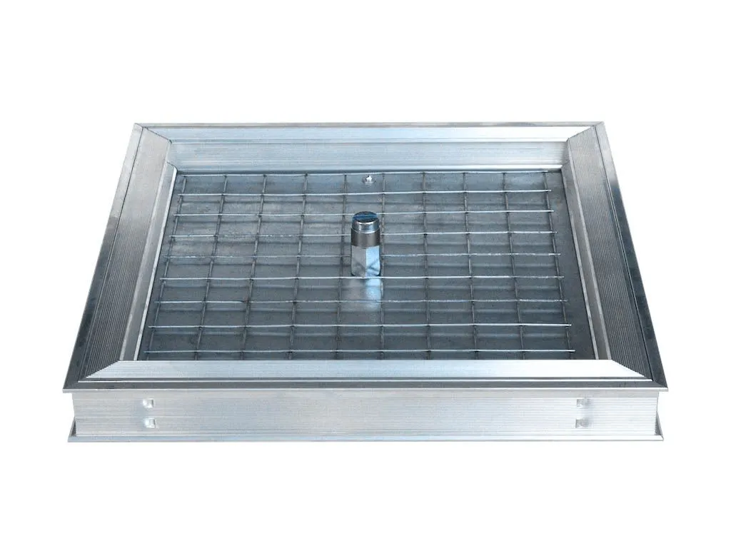 Аксессуары Сантехнический люк под плитку КОМФОРТ от производителя Alkraft –  фото