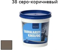 Затирка для швов Saumalaasti № 38 (1 кг) серо-коричневый