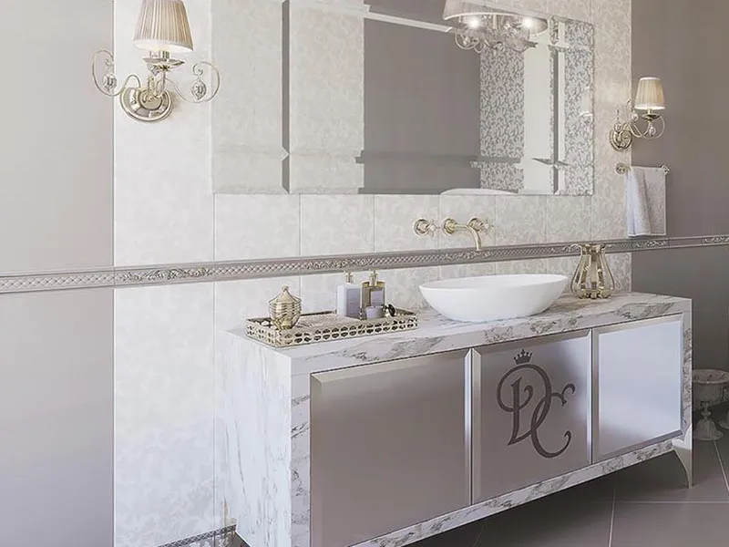 Керамическая плитка MONCADA CREMA/WHITE от производителя Delacora –  фото