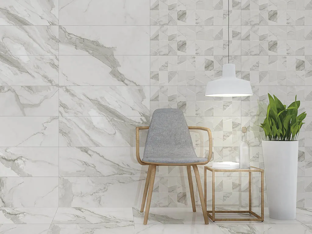 Керамическая плитка CALACATTA ART GOLD/SILVER от производителя Artcer –  фото