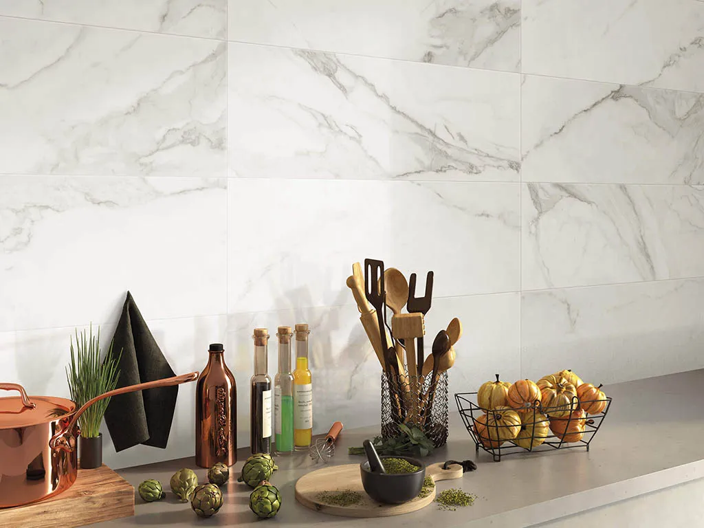 Керамическая плитка CALACATTA ART GOLD/SILVER от производителя Artcer –  фото