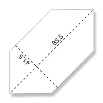 Напольная плитка EVOQUE GREY LOSANGA RT