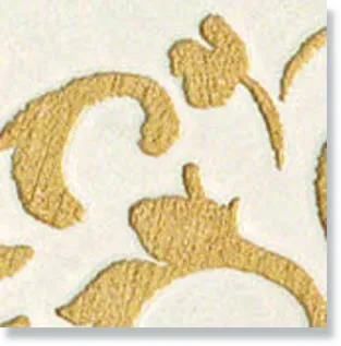 Вставка  Vesta Avorio Bottone Leaf Lapp.