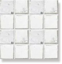 Мозаика 10.204/R белое гладкое