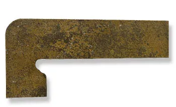 Плинтус Zan.METALICA VULCANO IZQUIERDA лев.