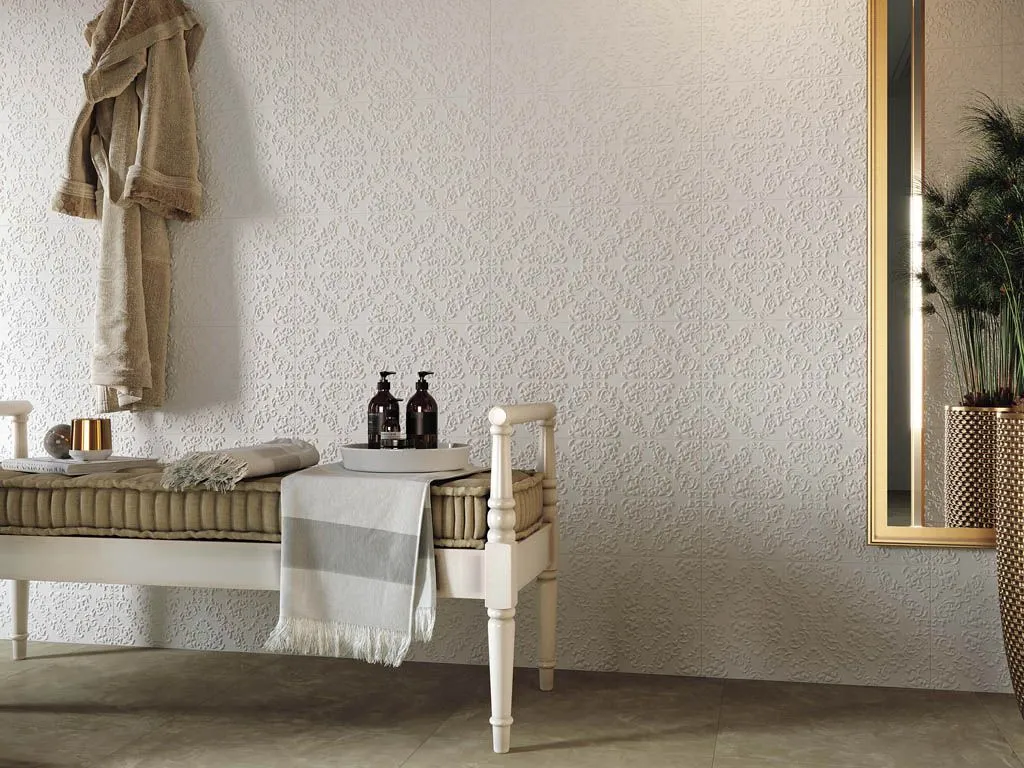 Керамическая плитка 3D WHITE WALL от производителя Atlas Concorde (Russia) –  фото