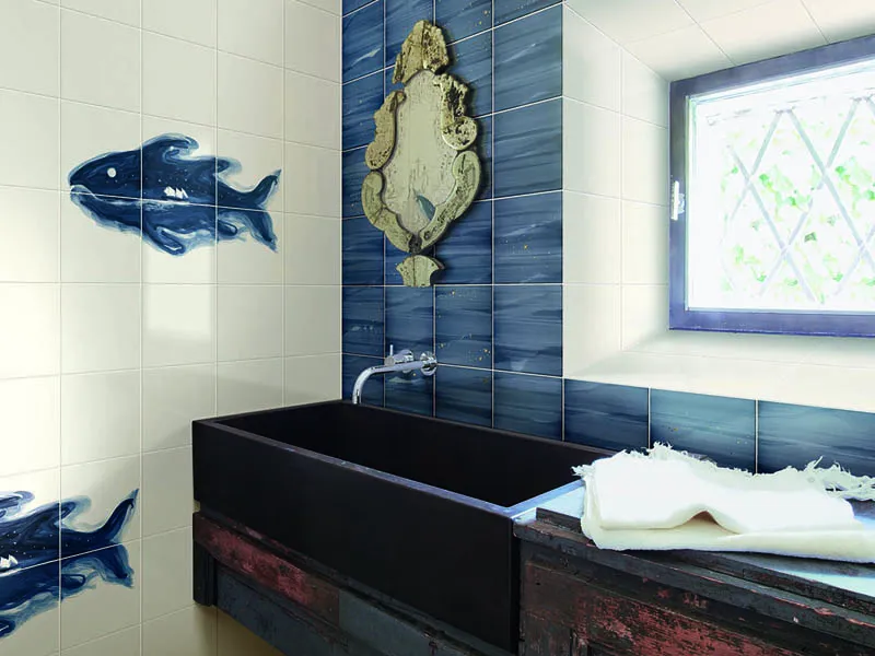 Керамическая плитка IL PESCE CELESTE от производителя Bardelli –  фото