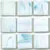 Мозаика YA1131  мраморно-голубой