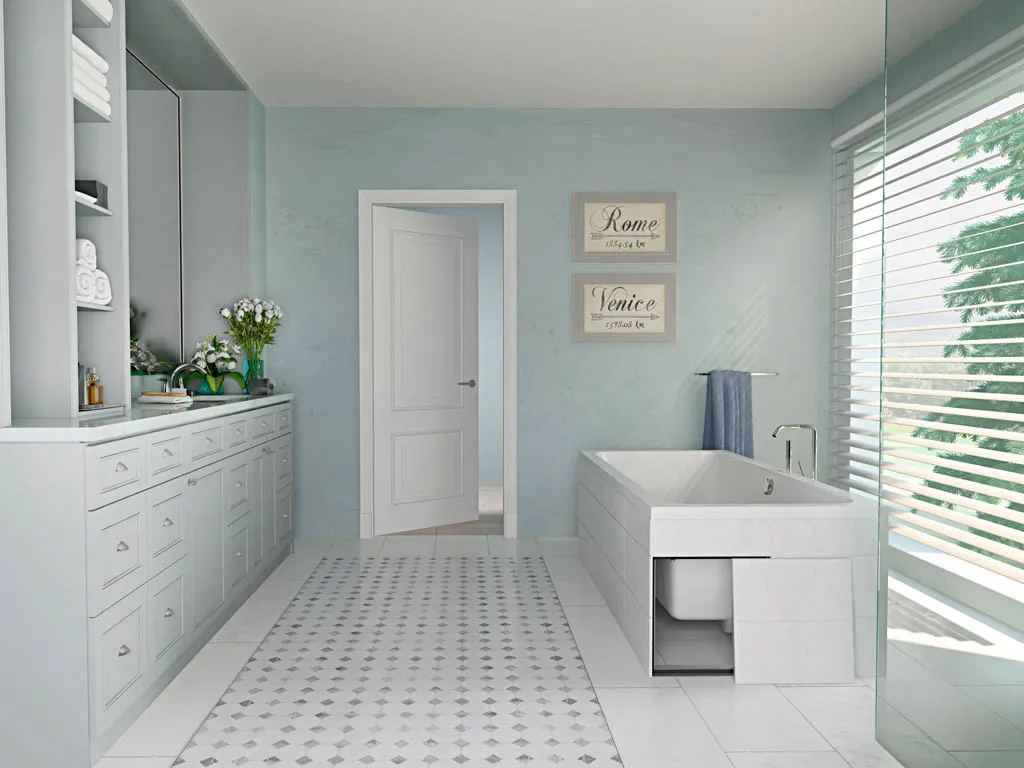 Аксессуары Сантехнический люк под плитку САНТЕХНИК от производителя Alkraft –  фото