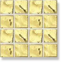 Мозаика 10.201/R желтое гофрированное