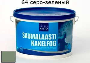 Затирка для швов Saumalaasti № 64 (3 кг) серо-зеленый
