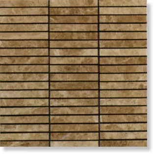 Mosaica Linear Capuccino Pul G-517 нат. камень - травертин