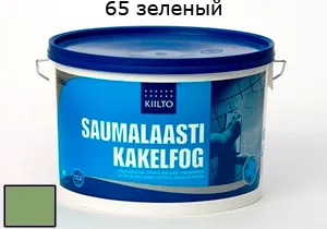 Затирка для швов Saumalaasti № 65 (3 кг) зеленый