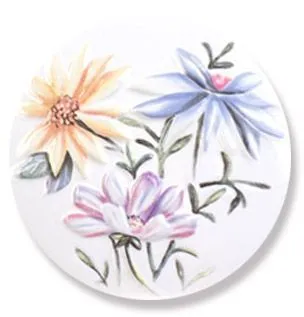 Декор KYVS Фрея круглый 15