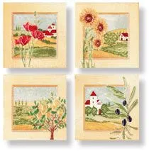 Декор 9236 JASBA-FINESSE "Galleria"   (4 шт. в уп.)