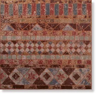 Бордюр Recto Romanico Rojo