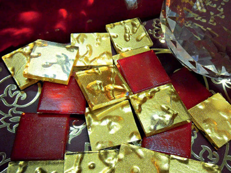 Мозаика GOLD 30.5x30.5 от производителя Irida –  фото