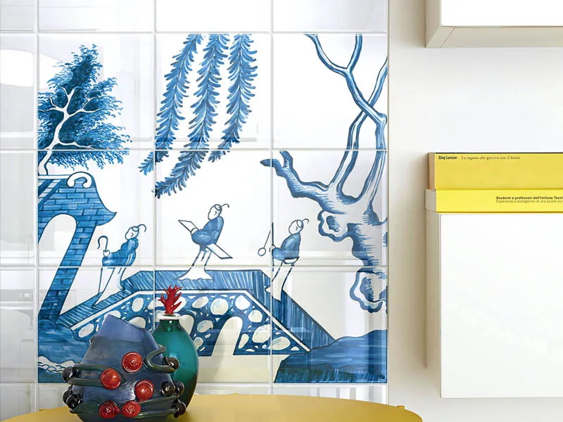 Керамическая плитка BLUE WILLOW от производителя Bardelli –  фото