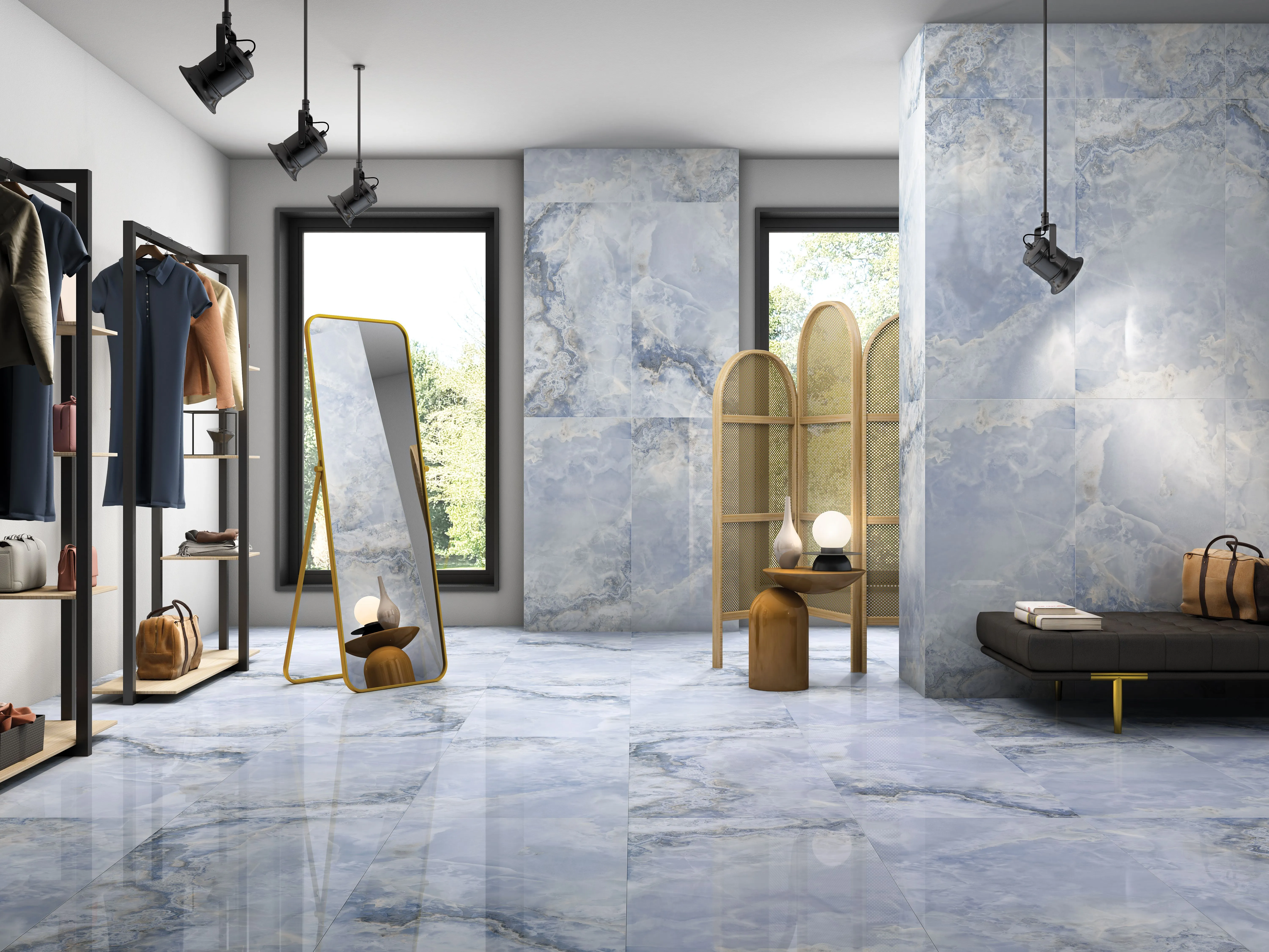 Керамогранит ONYX SEA BLUE от производителя Colortile –  фото