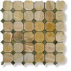 Мозаика мрамор Octagon 1  М073+М068-ВР
