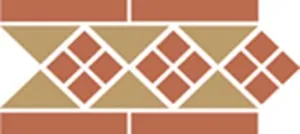 Бордюр Border LISBON-1 with 1 strip (Tr.03, Dots 04, Strips 04)