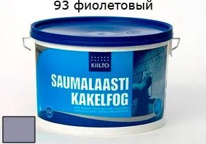 Затирка для швов Saumalaasti № 93 (3 кг) фиолетовый