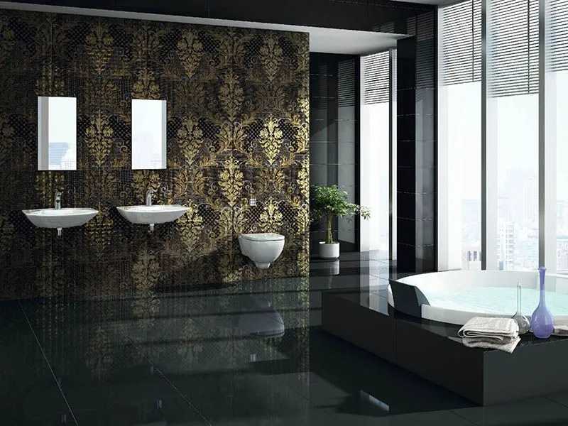 Керамическая плитка NEGRO BRILLO от производителя Atlantic Tiles Projects –  фото