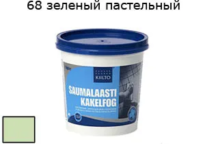 Затирка для швов Saumalaasti № 68 (1 кг) зеленый пастельный