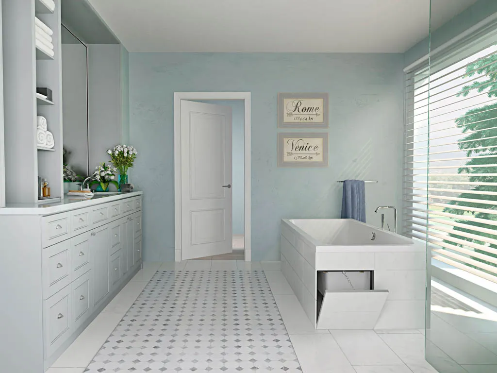 Аксессуары Сантехнический люк под плитку САНТЕХНИК от производителя Alkraft –  фото