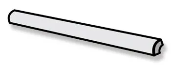 Бордюр 69050 COPRISPIG. BIANCO