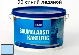 Затирка для швов Saumalaasti № 90 (3 кг) синий ледяной