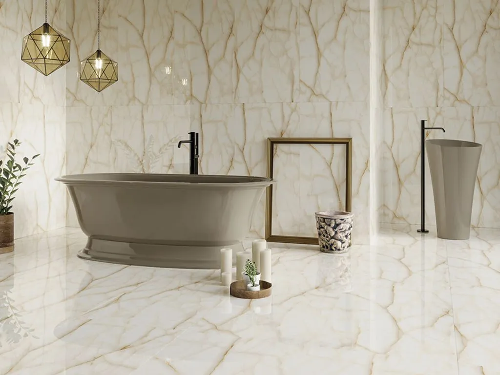 Керамогранит ONYX LEAF/SKY от производителя DecoVita –  фото