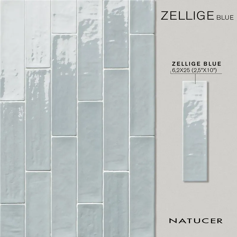 плитка Zellige фабрики Natucer