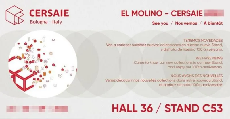 El Molino на выставке Cersaie