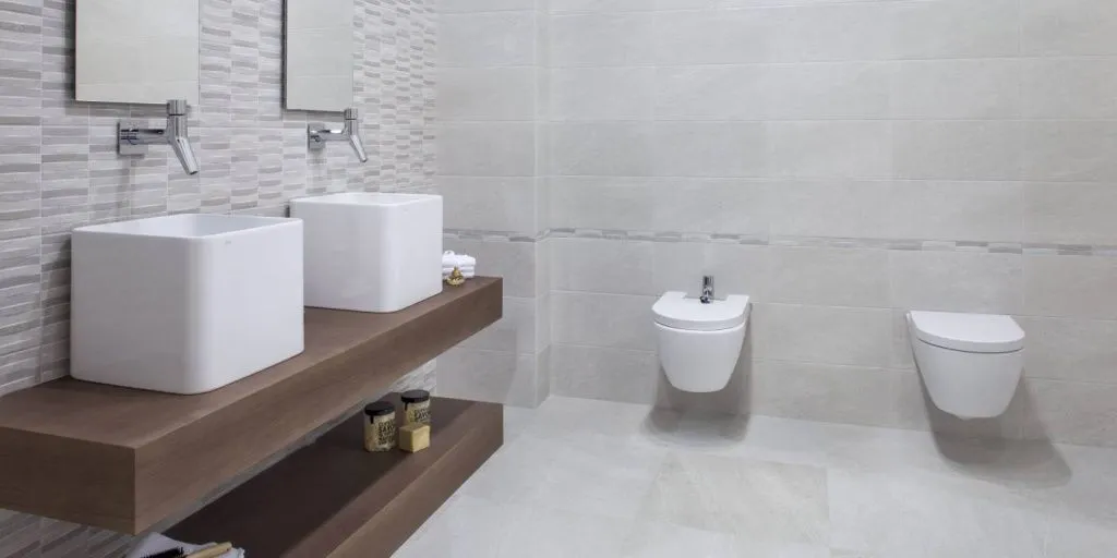 Сочетания цвета плитки для ванных комнат