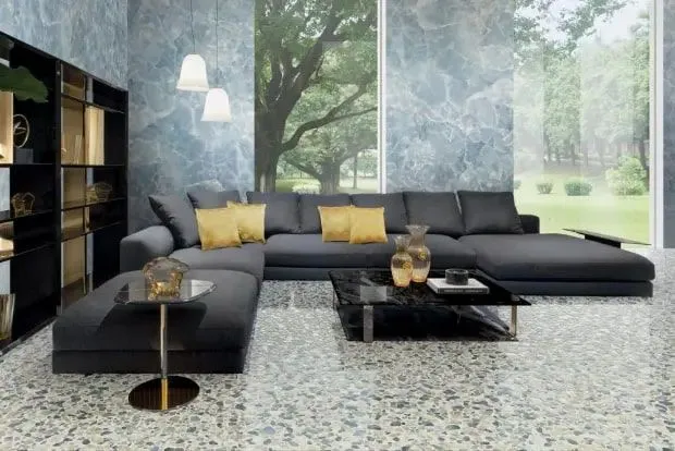 керамогранит Versace Ceramics в интерьере