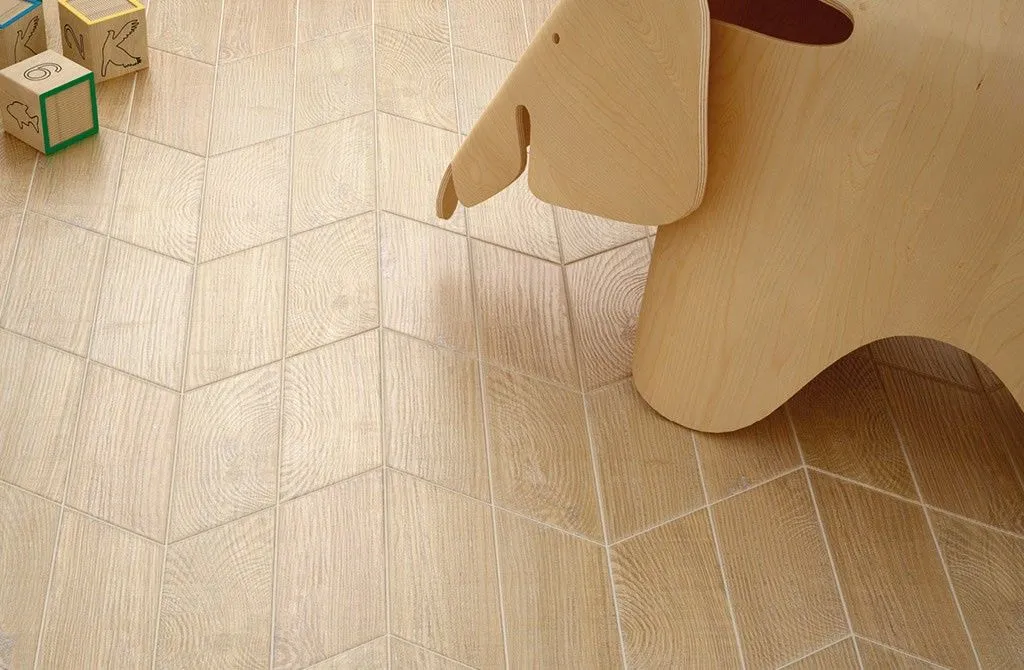 Плитка шестиугольная (соты) Hexawood в имитации бамбука