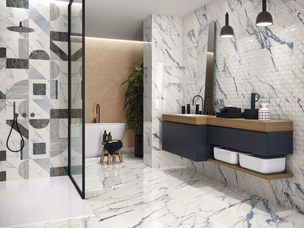 Серия Firenze 9543 Porcelanite Dos в интерьере Серия Firenze 9543 Porcelanite Dos в интерьере
