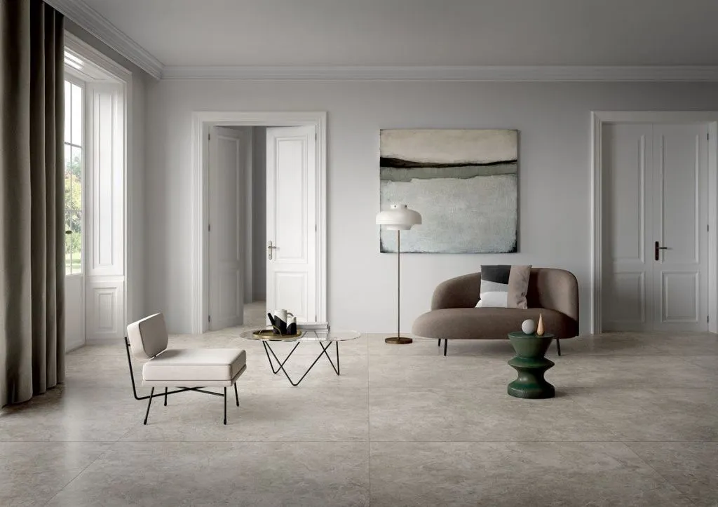 Одна из составляющих группы Iris Ceramica, компания Fiandre, доработала коллекцию керамогранита Maximum Marmi, дополнив ее рядом элементов, делающих оформление максимально элегантным.