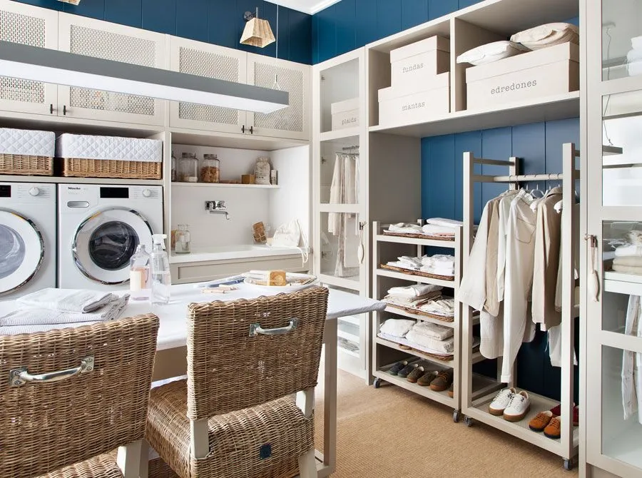 На фото прачечная "Utility Room", проект Deulonder