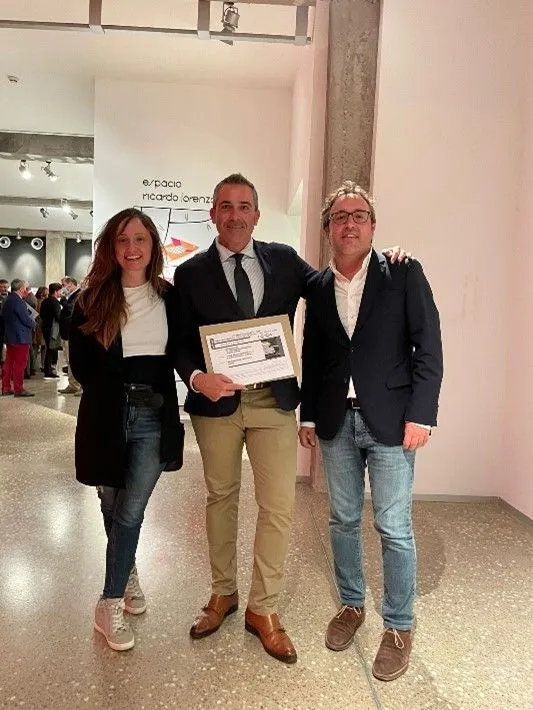 Eva de La Fuente, Nacho Sánchez y Luis Fernández del Arco