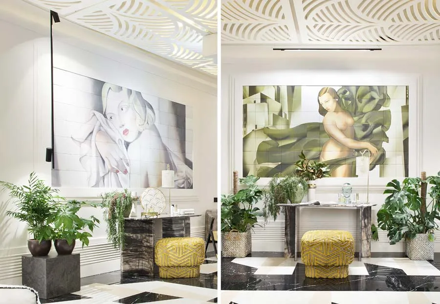 На фото пространство Bathco - проект Virginia Sánchez