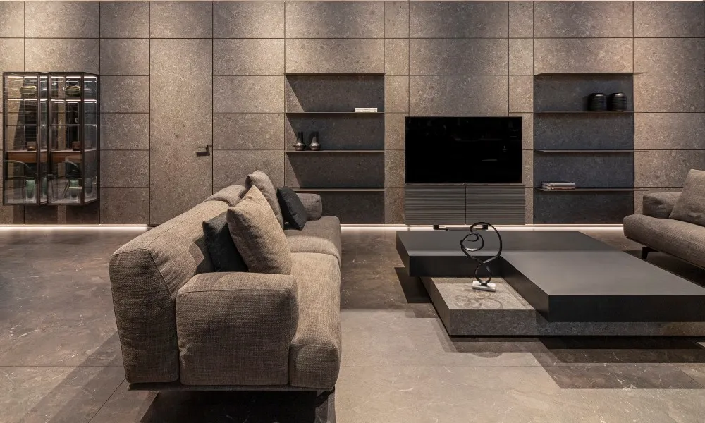 Керамическая плитка серого цвета в каталоге KERAMODA