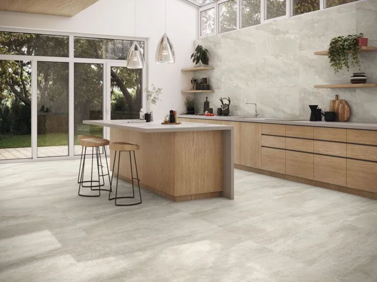 Керамогранит Astra Ivory в интерьере