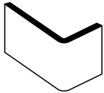 Угловой элемент внешний  FR Angolo Esterno Beige